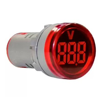 Индикатор значения напряжения AD22-RV красный Энергия - Электрика, НВА - Устройства управления и сигнализации - Сигнальная аппаратура - Магазин стабилизаторов напряжения Ток-Про